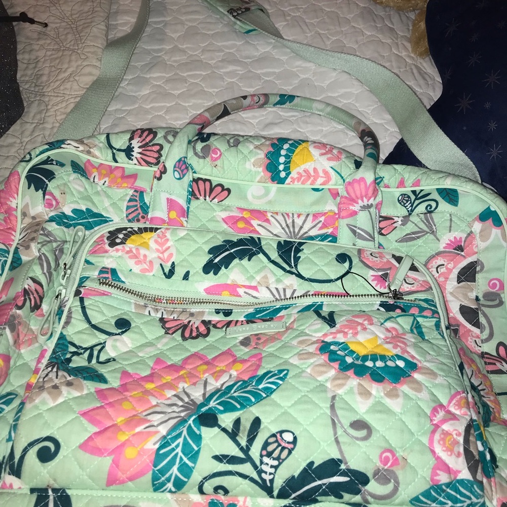 Vera Bradley Floral Over night Weekender Bag